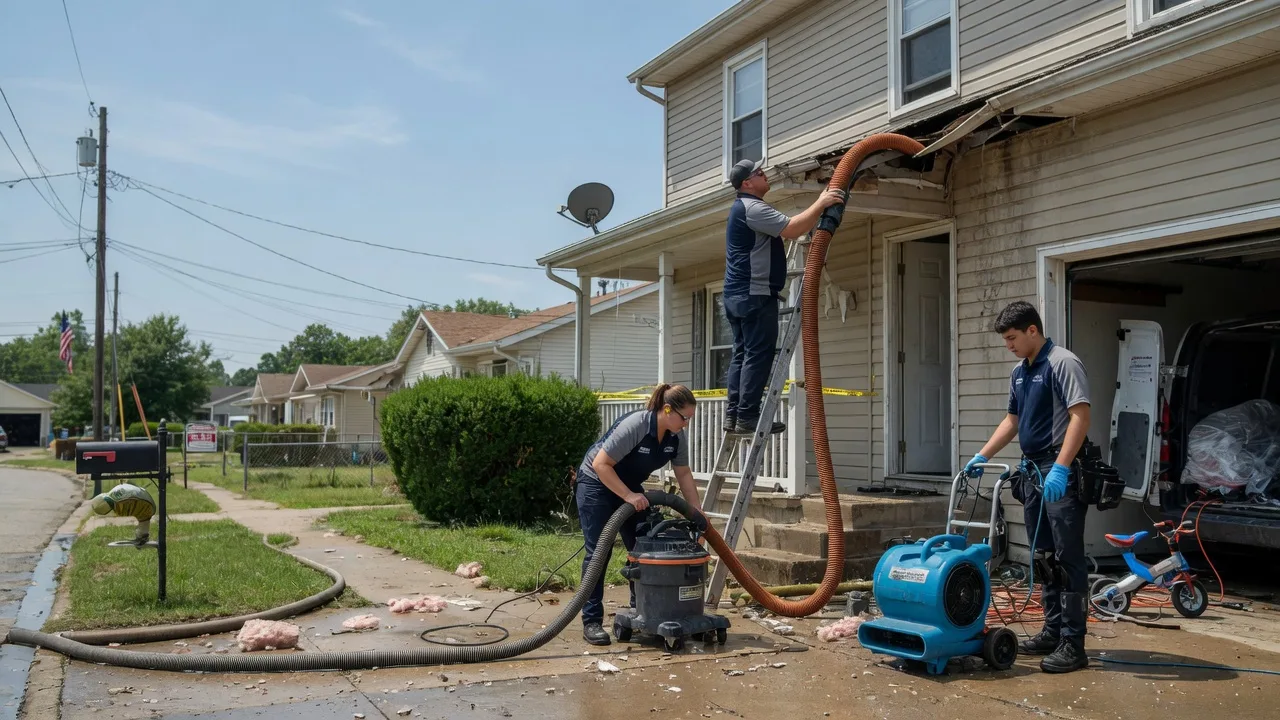 Water Damage Restoration in West Burlington, IA near me